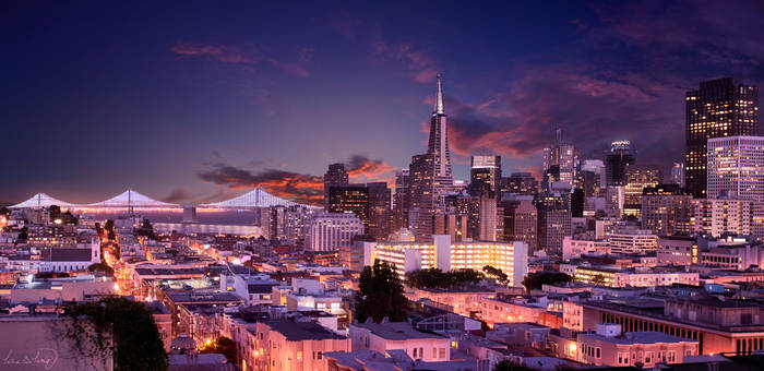 San Francisco Skyline X15