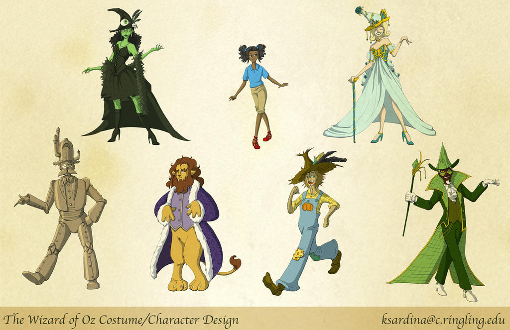 Wizard of Oz Redesigns