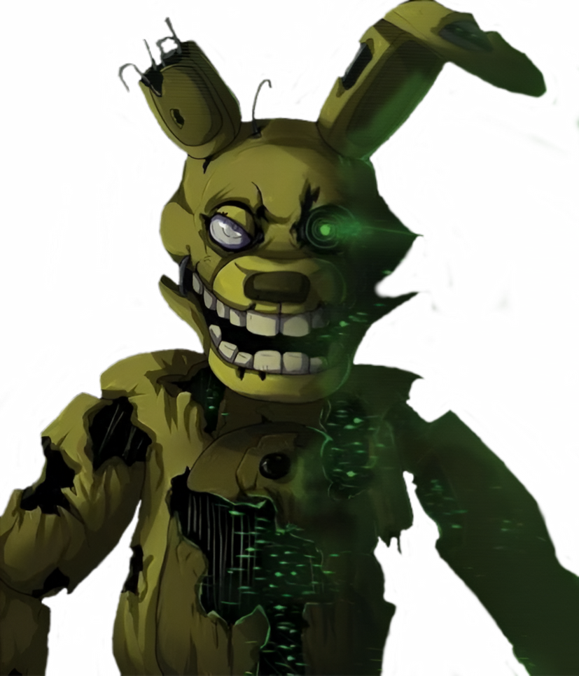 Springtrap (Five Nights at Freddys) Render by VersusStockpile on DeviantArt