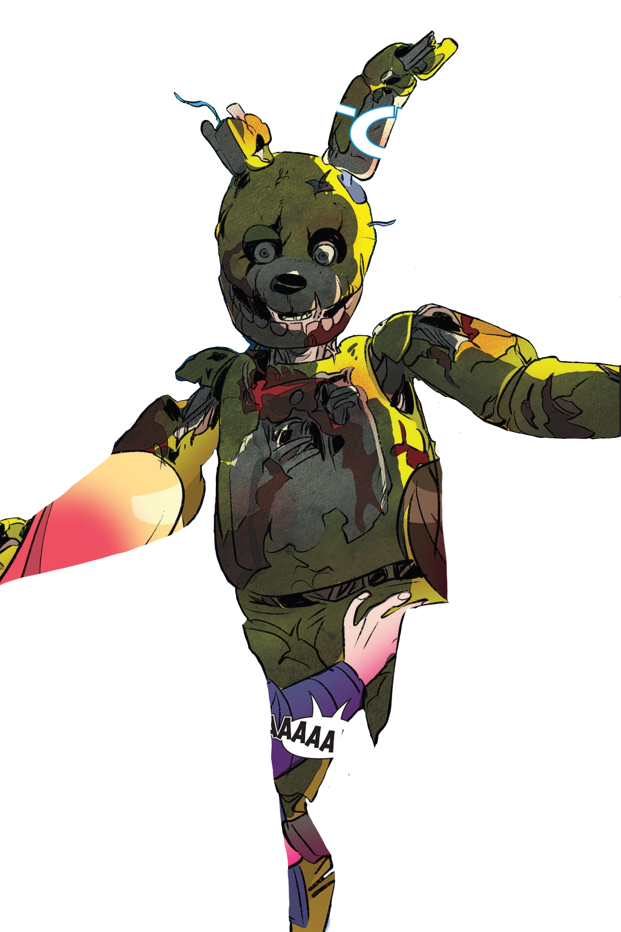 Springtrap (Five Nights at Freddys) Render by VersusStockpile on DeviantArt