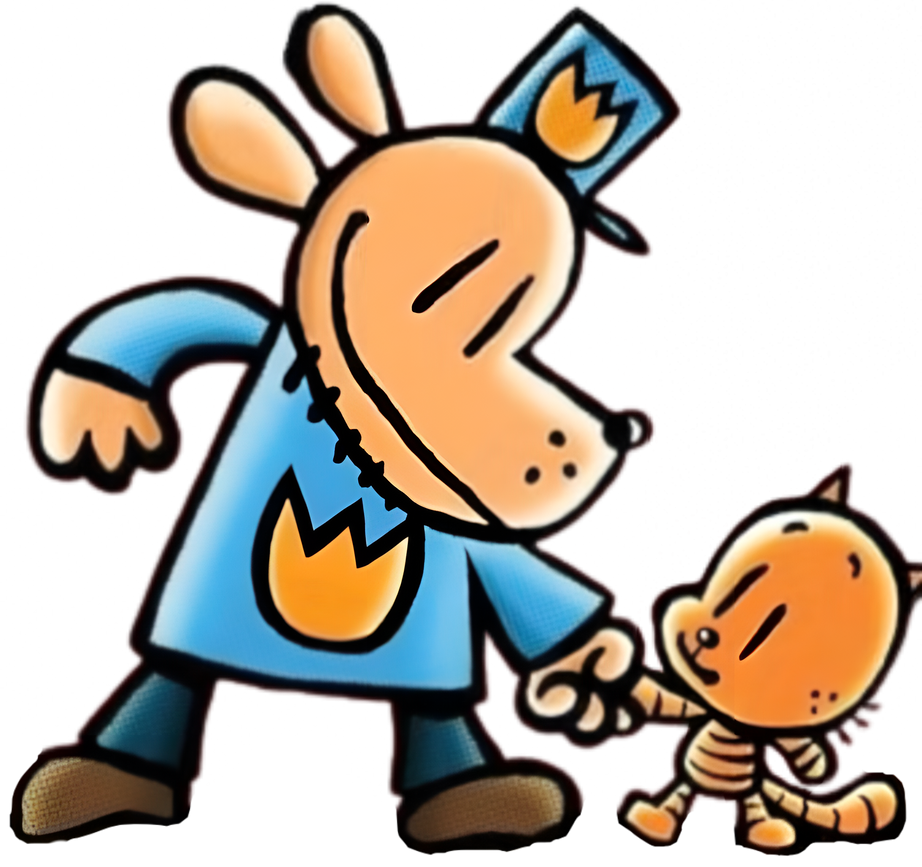 Dogman and Lil Petey (Dog Man) Render by VersusStockpile on DeviantArt