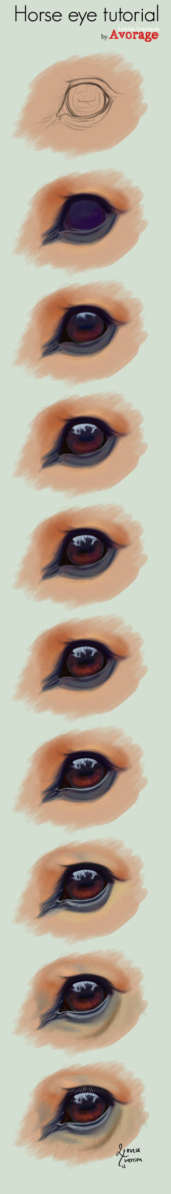 Horse Eye Tutorial