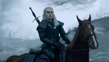 Geralt and Plotka from The Witcher