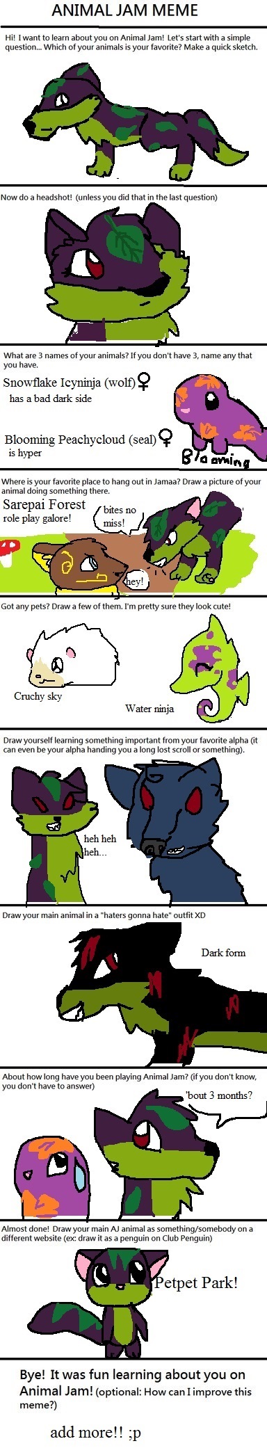 Animal Jam Meme