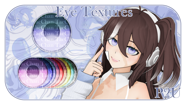 MMD Eye Textures P2U
