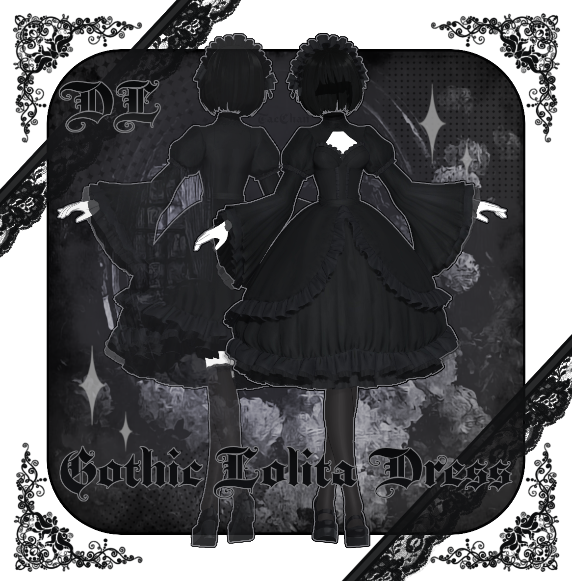 MMD Gothic Lolita Dress DL By TacChan666 On DeviantArt mmd-gothic-lolita-dress-dl-by-tacchan666-on-deviantart