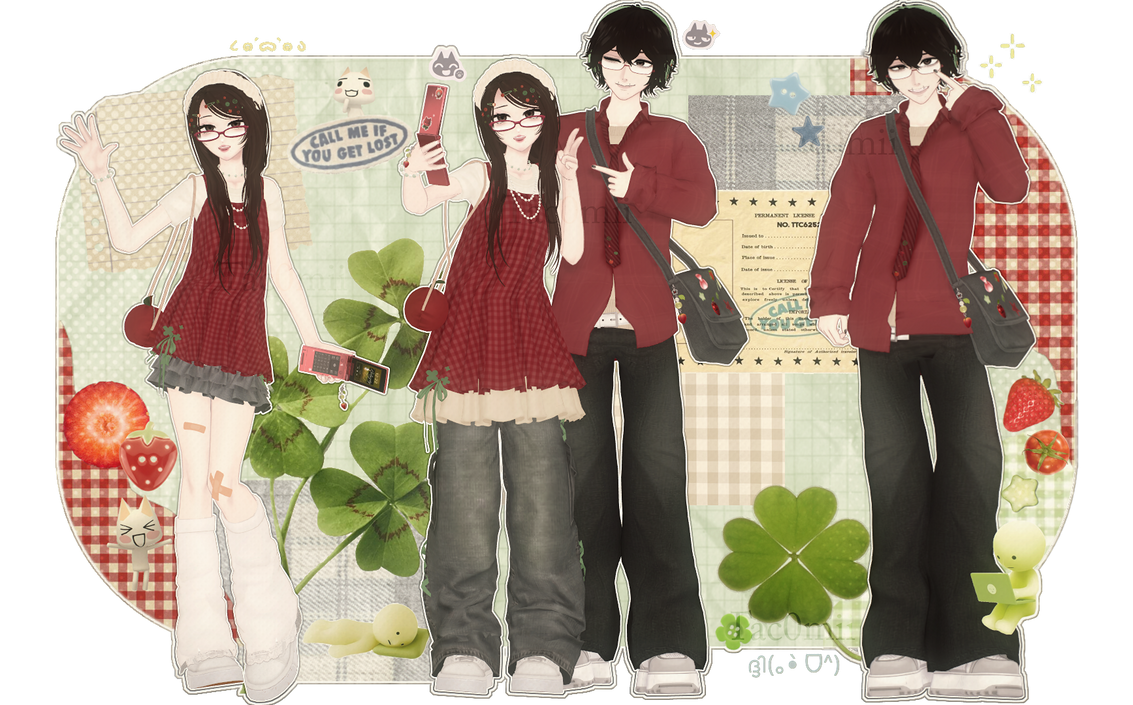 MMD x Collab - Igari Fashion by Tac0mii on DeviantArt
