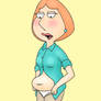 Lois' belly