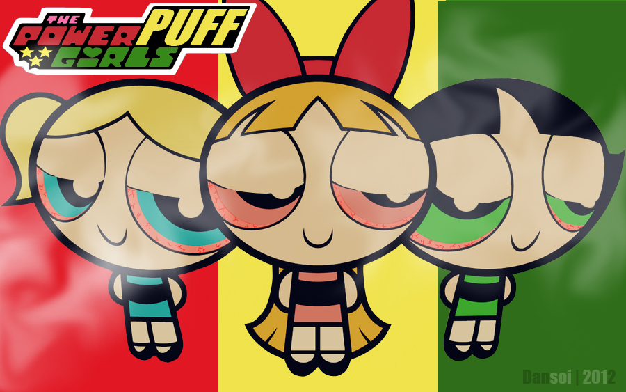 The Power PUFF Girls (Stoner version) Fan Art