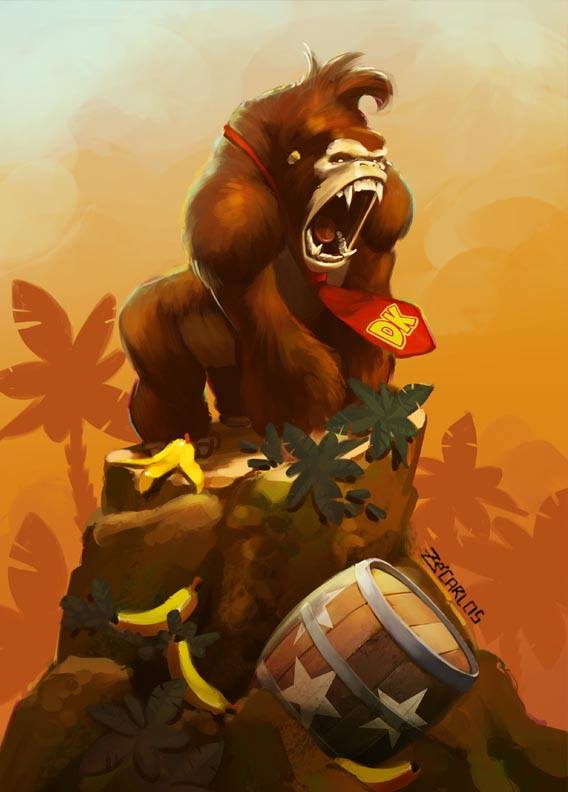 Donkey Kong Fan Art