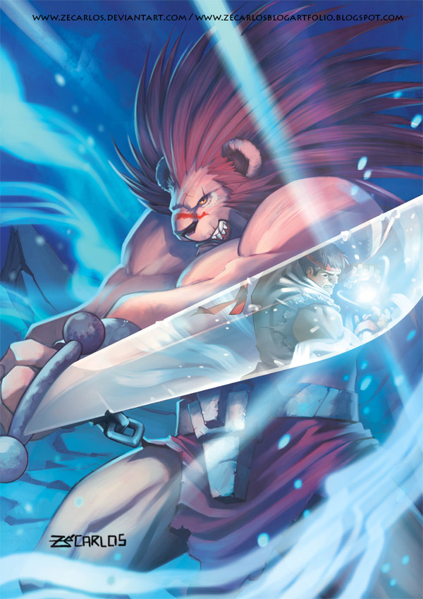 capcom fighting tribute-leo x ryu by zecarlos on DeviantArt