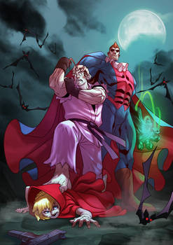 Street Fighter  X Darkstalkers  - Dan X Demitri