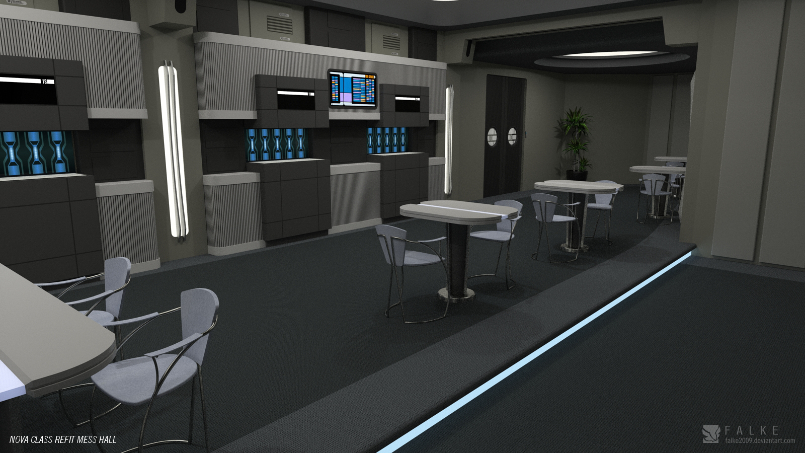 Nova Class Refit - Mess Hall 1