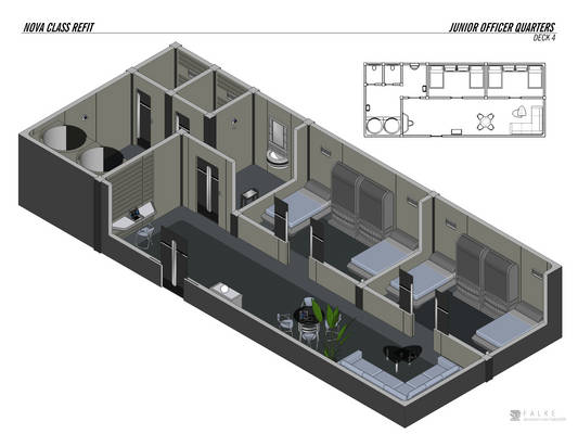 Nova Class Refit - Junior Officer Quarters