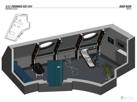 USS Endurance - Ready Room cutaway