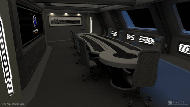 USS Nova - Briefing Room (refit) 2