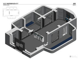 USS Nighthawk - Brig cutaway
