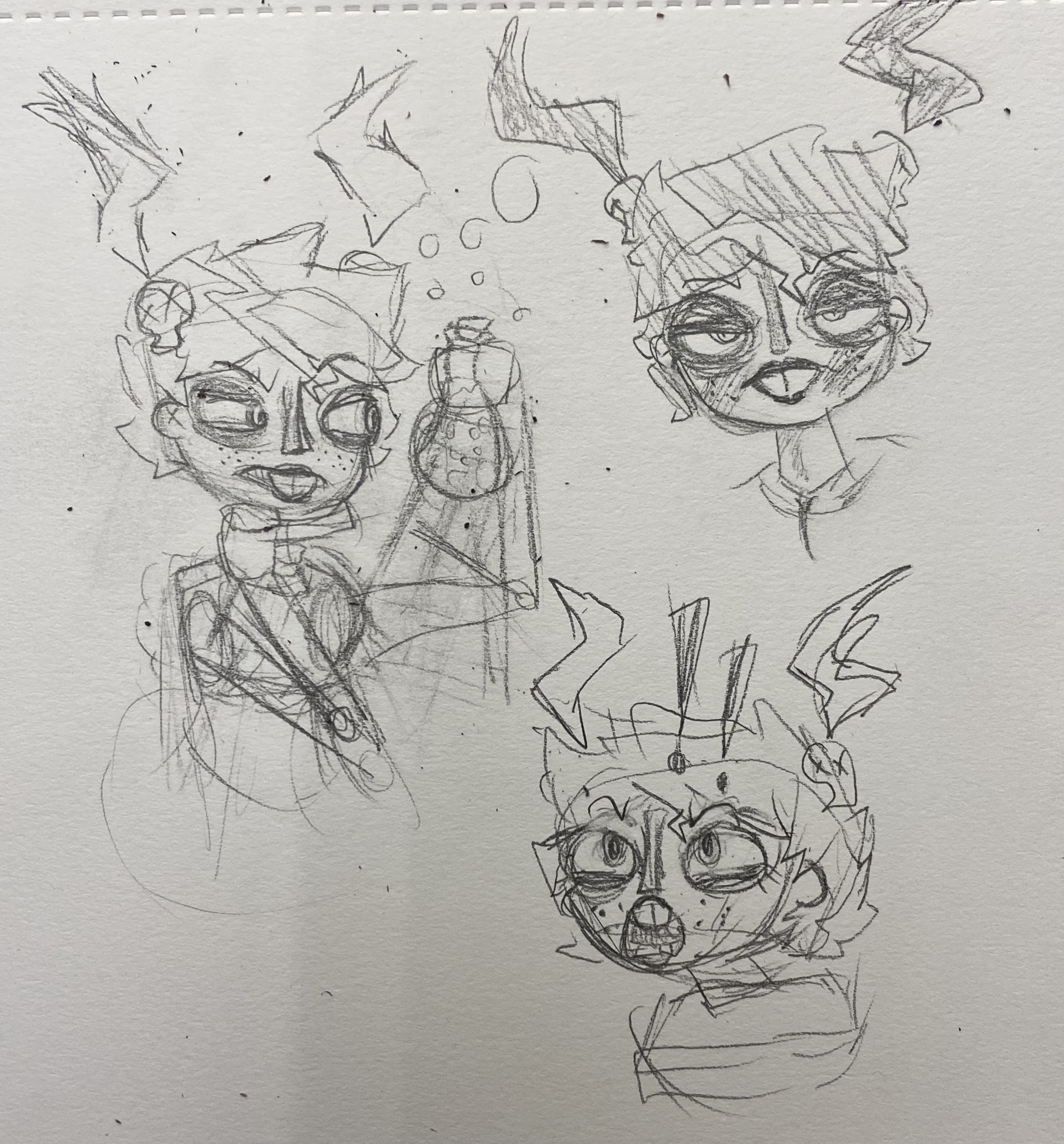 Roxanne sketches 3-4? by BionicHazardBlue on DeviantArt