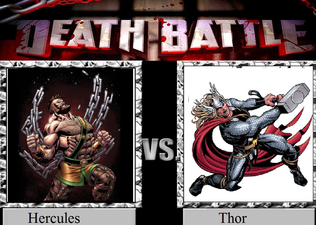 Hurcules Death Rattle Death Battle hercules vs Thor by DiaSZX on DeviantArt