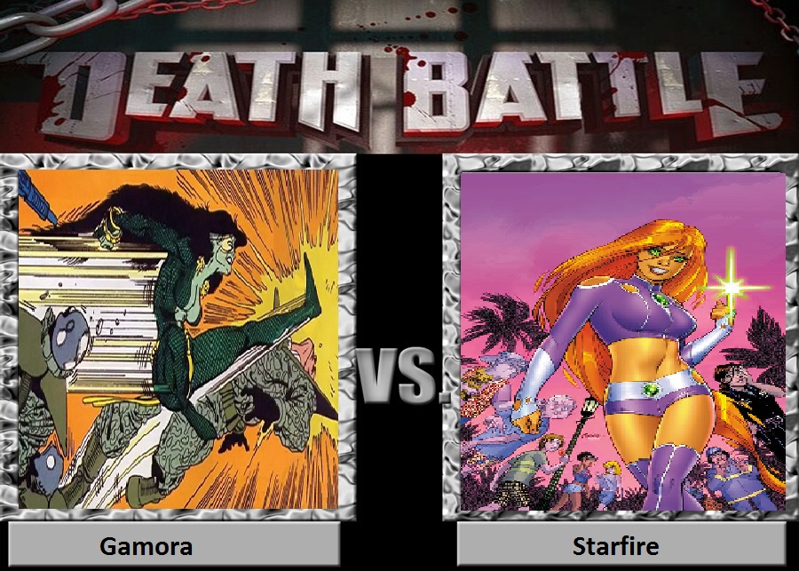 Death Battle Gamora vs Starfire by DiaSZX