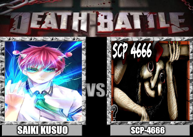 Saiki Kusuo vs. SCP-4666 by DiaSZX on DeviantArt