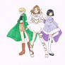 Hetalia Magical Girl AU~Axis Trio