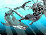 Underwater Predator - FINAL by EdDarkflame