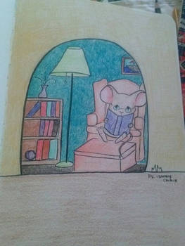 Reddits sketch daily: COMFY CHAIR :D