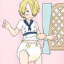 Sanji diaper check