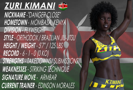 Zuri 'Danger Close' Kimani