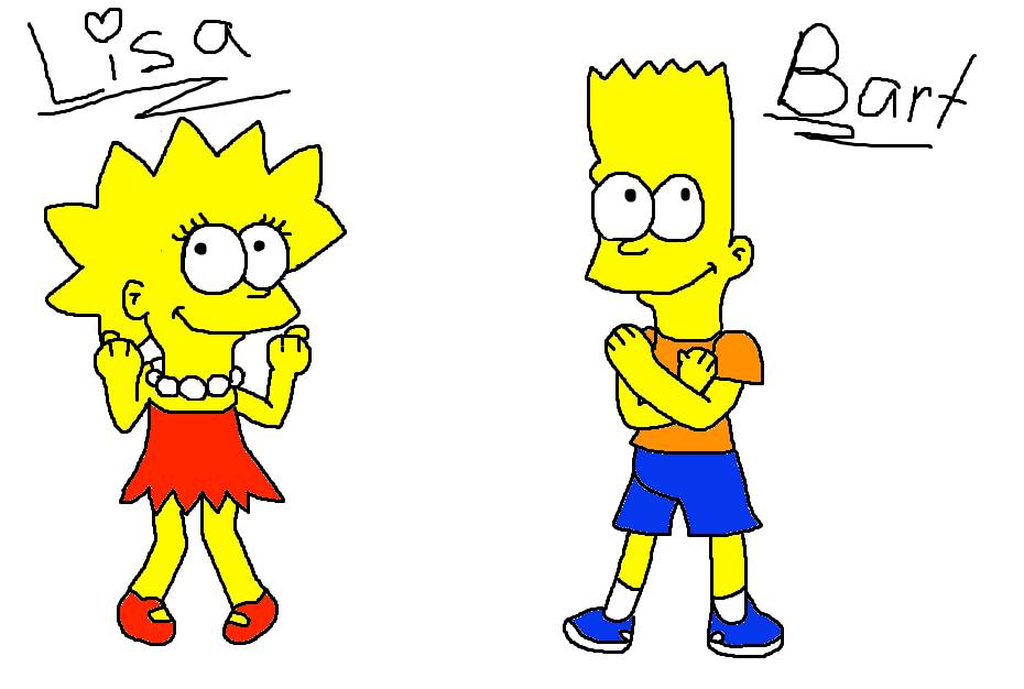 Bart and Lisa the Video Game (3DS and Wii U) by PokeGirlRULES on DeviantArt