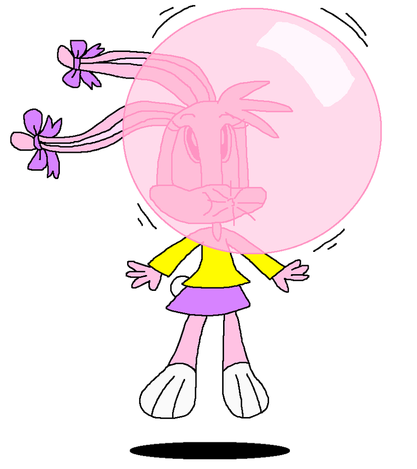 Bubble Gum Ride Babs Bunny's Bubble Gum Ride by PokeGirlRULES on DeviantArt