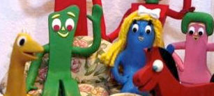 Gumby and Friends Stamp by PokeGirlRULES on DeviantArt