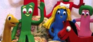 Gumby and Friends Stamp by PokeGirlRULES on DeviantArt