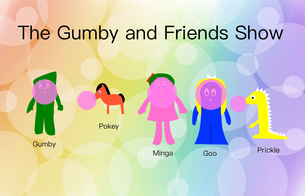 The Gumby and Friends Show Bubble Gum Wallpaper by PokeGirlRULES on ...
