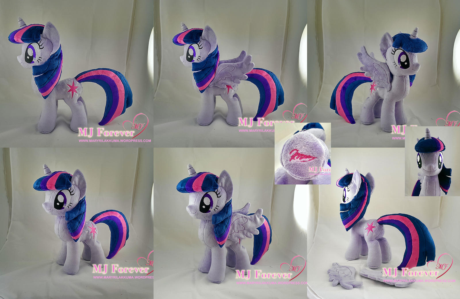 Princess Twilight Plushie (removable wings!)