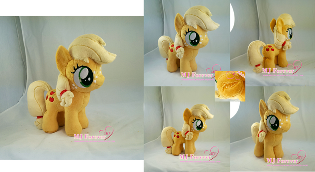 Applejack filly plushie (commission)