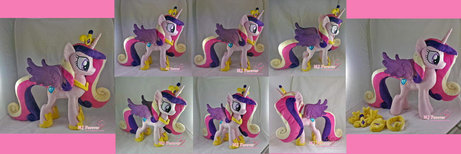 Princess Cadence Plushie ^^ by moggymawee