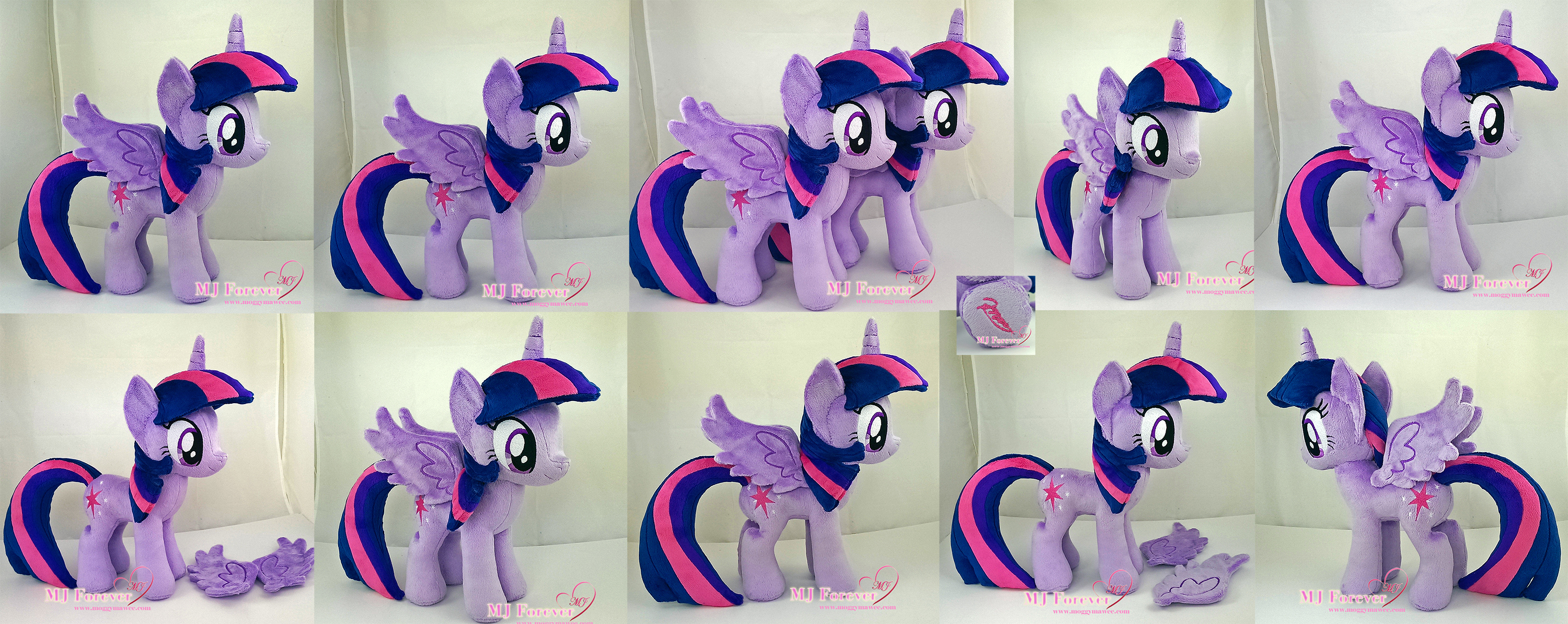 Twilight Sparkle Plushie x2 (one is for sale!)