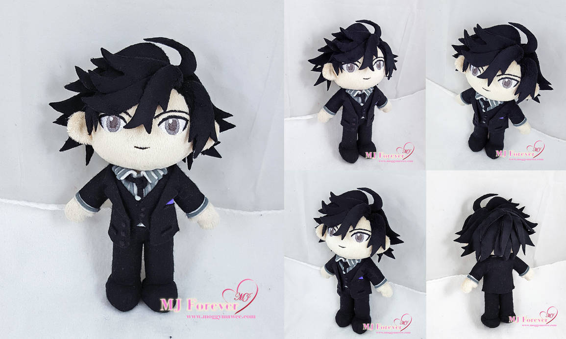 Jumin Plush! (Mystic Messenger) by moggymawee