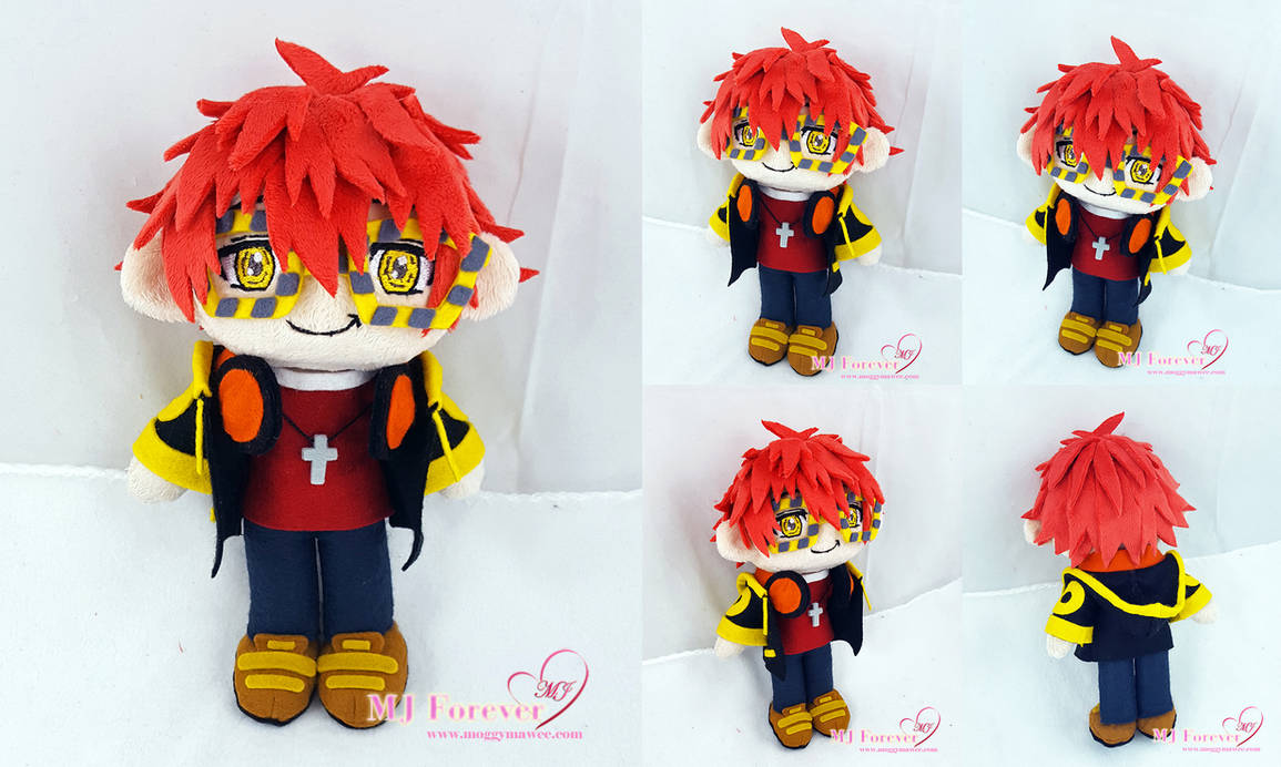 707 (aka Seven/Luciel) plush! (Mystic Messenger) by moggymawee