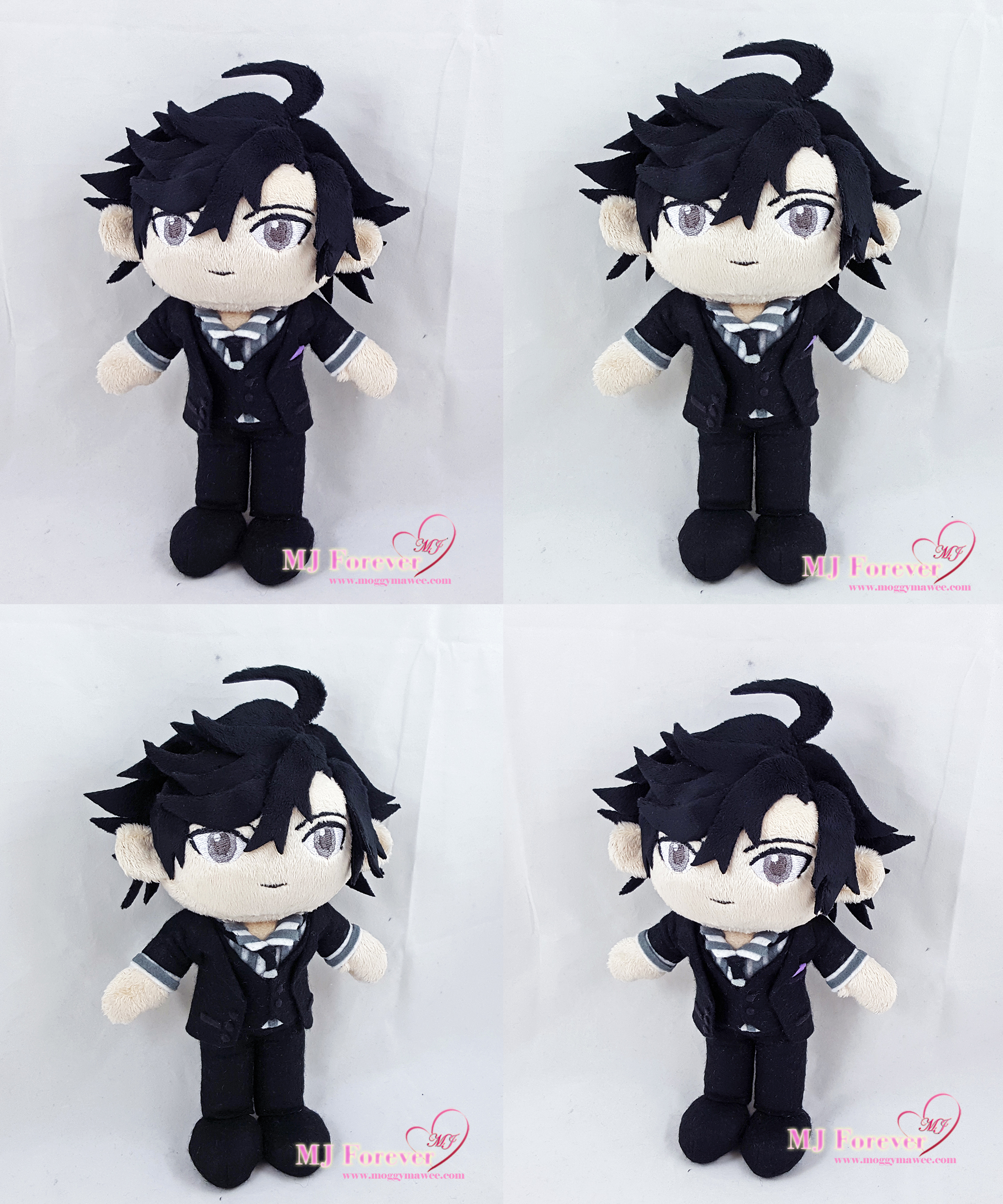 Jumin Han Plush Commission (Mystic Messenger) by moggymawee