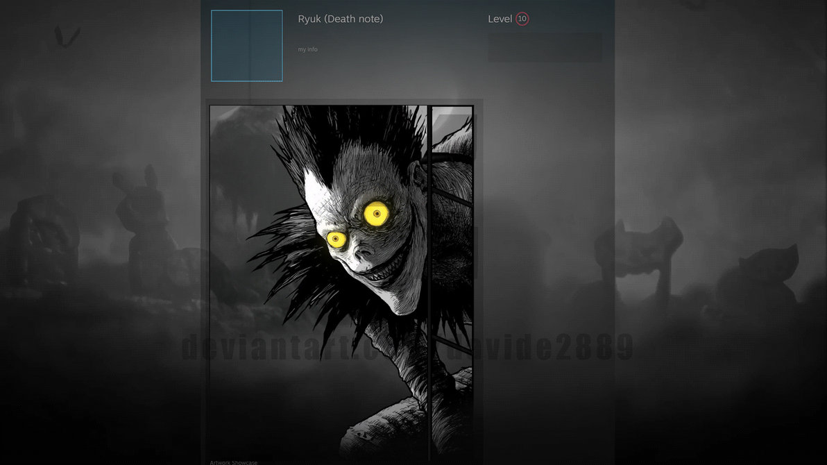 Hell Death Note Steam artwork - Ryuk (death note) by Davide2889 on DeviantArt