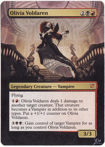 MTG Altered Art: Olivia Voldaren