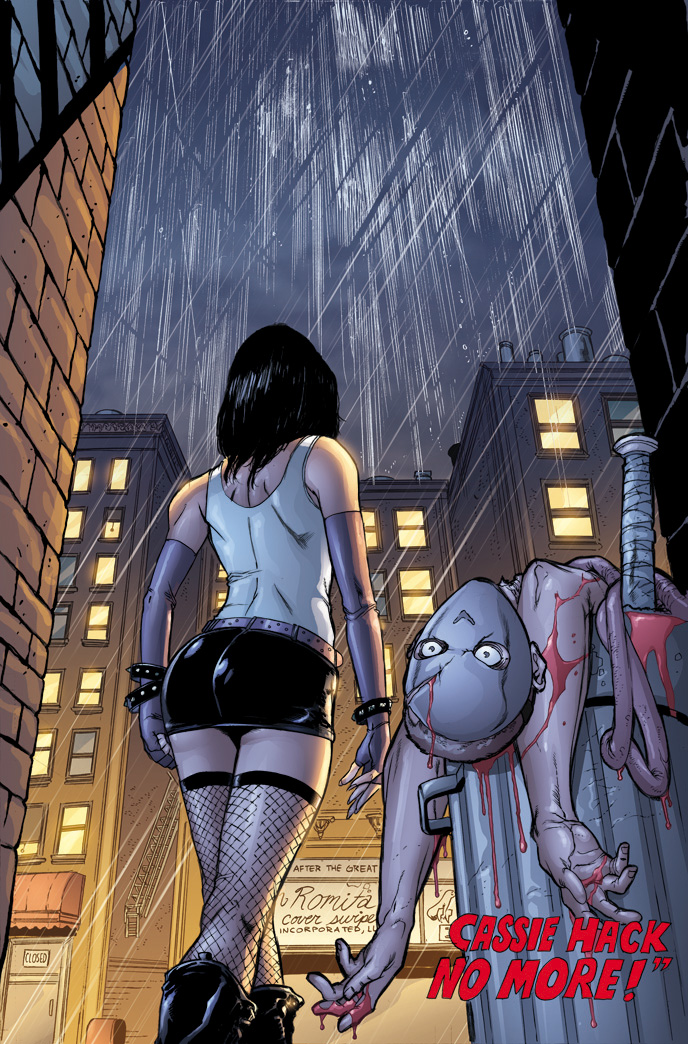 Hack Slash issue19 cover color