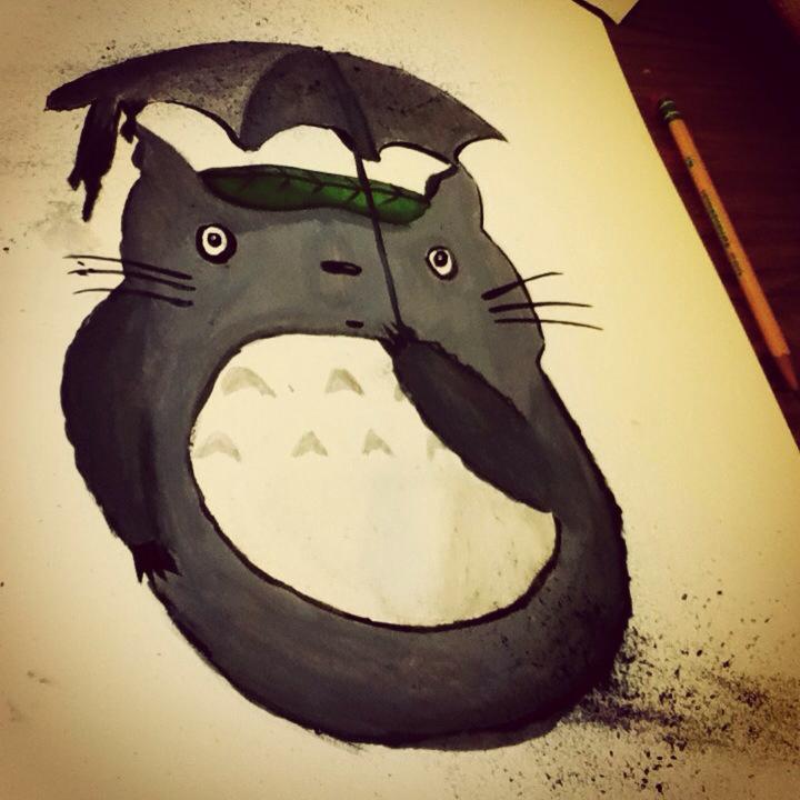 Totoro Painting