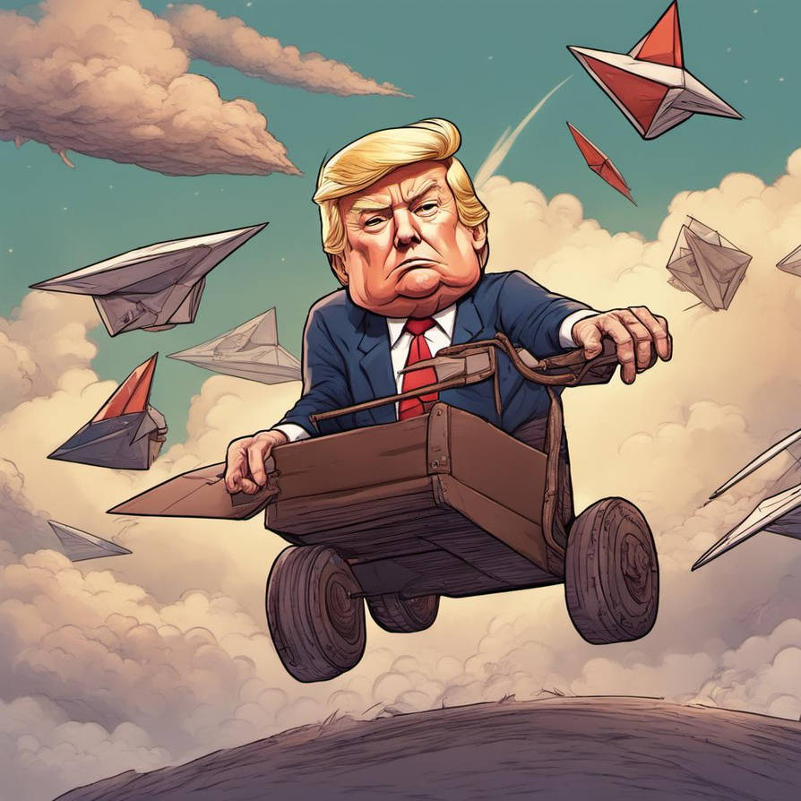 Trump Box On Rear End Trump riding box car to Washington dc by mccloud316 on DeviantArt