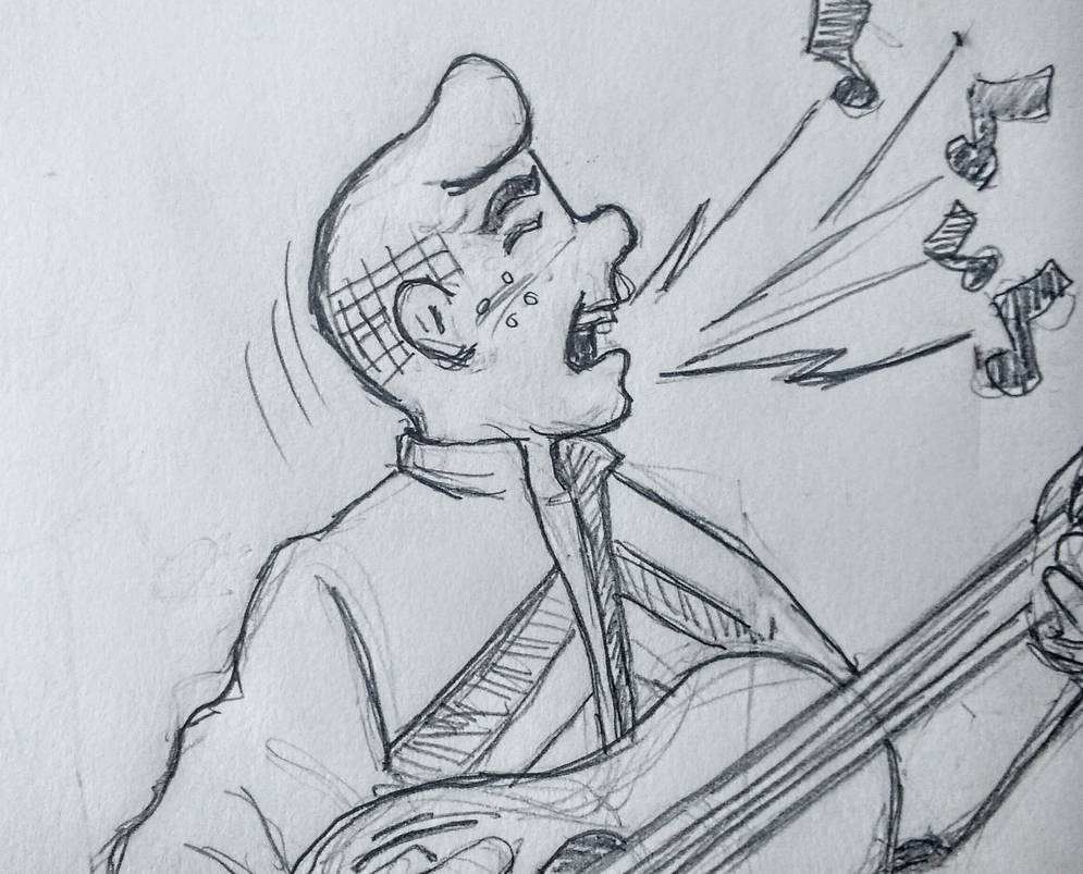 Draw every day! February 22 2024 sing by mccloud316 on DeviantArt