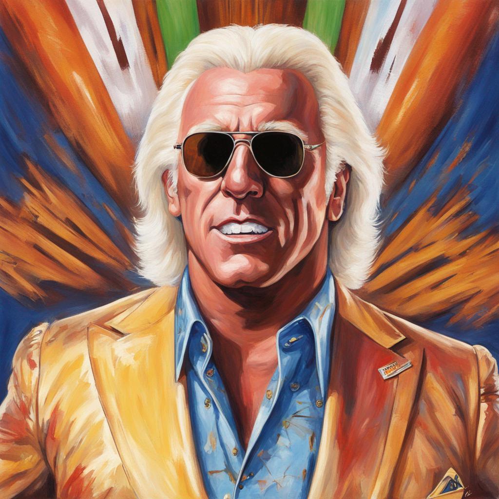 Your Ric Flair Painting of ric flair styling and profiling 01 by mccloud316 on DeviantArt