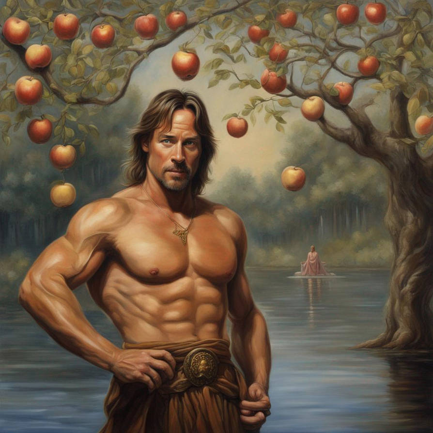 Hercules with the tree Golden apples 03 by mccloud316 on DeviantArt